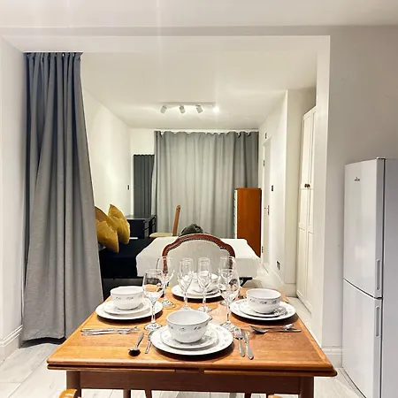 Large Studio With Extra Sofa Bed And Private Bath Plus Kitchen Canary Wharf 1 Appartement *