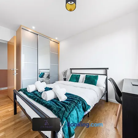 Apartmán Two Bedroom Flat By Zen Abodes Short Lets & Serviced With Free Wifi & Tv Close To Old St