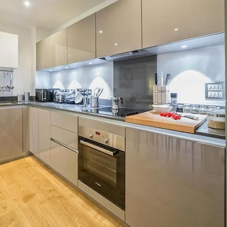 Appartement New Chic Luxury Flat View At Isle Of Dogs And The Londen