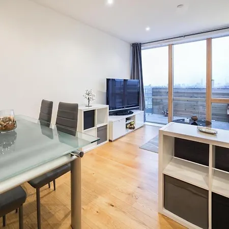 Appartement New Chic Luxury Flat View At Isle Of Dogs And The
