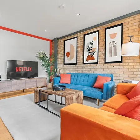 Waterloo - Modern And Industrial 2 Bed - Close To Bridge, Sleeps 6 דירה