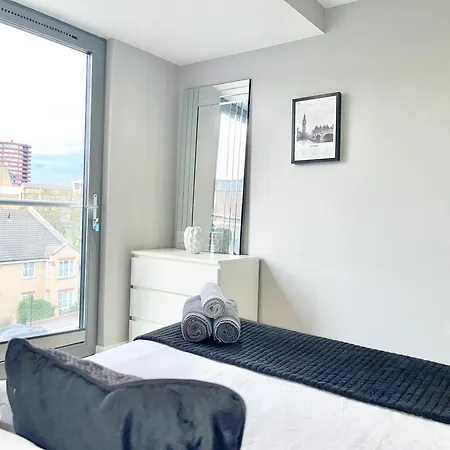 Apartmán Contemporary With Private Terraces In Shoreditch, Hoxton, Islington *