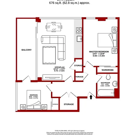 Stunning 2 Bedroom In Tower Hill London
