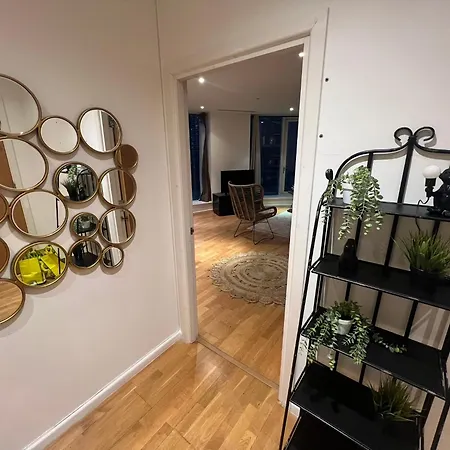 Panoramic View In Canary Wharf Penthouse 公寓 伦敦