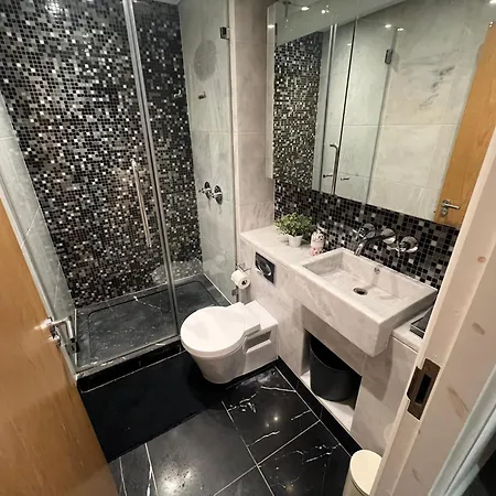 Panoramic View In Canary Wharf Penthouse 公寓