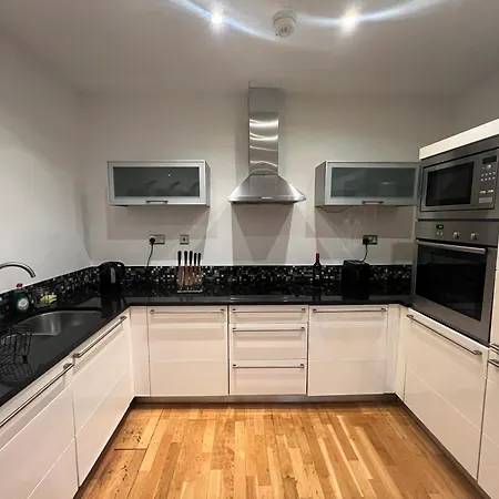 公寓 Panoramic View In Canary Wharf Penthouse