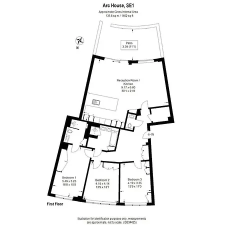New 3 Bedroom Near Tower Bridge Apartment *