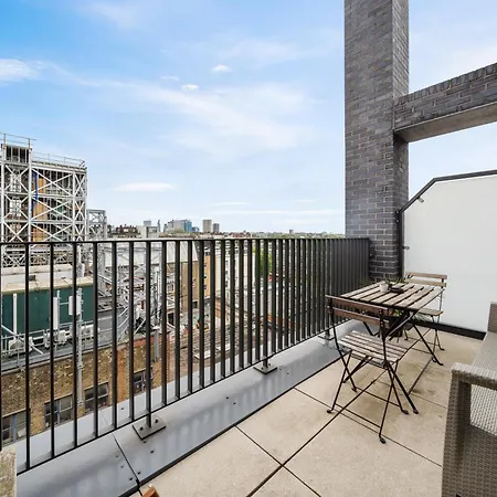 Apartment Impeccable Modern 2br Peachy London