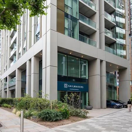 Blueground Canary Wharf Nr Wharf Lon-166 Apartman *