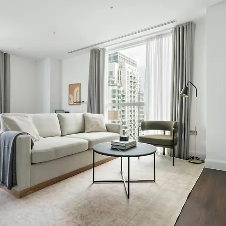Apartman Blueground Canary Wharf Nr Wharf Lon-166 *