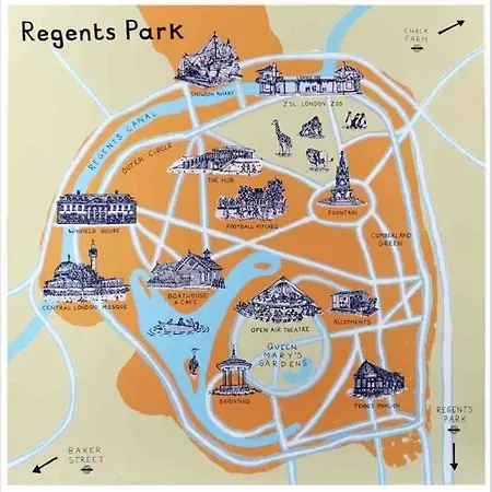 Apartment Marylebone Mayfair Hyde & Regents Park W1 *