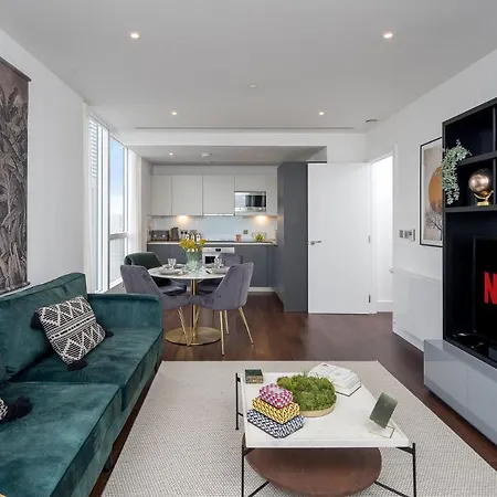 Luxurious Spacious 2bed Skyline River Views By Canary Wharf Appartement *