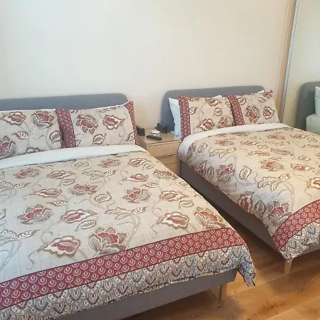 Apartment London Luxury 2 Bedroom Flat 5min Walk From Overground, With Free Wifi, Free Parking-sleeps X6