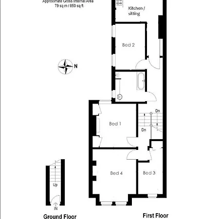 Groves 4 Bedroom, Shepherds Bush Apartment *