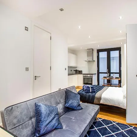 Spacious Lower Ground Studio With Private Patio Near Warren Street * London