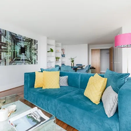 Apartment Thames View In Town! Large Luxxe Nomad Design Family *