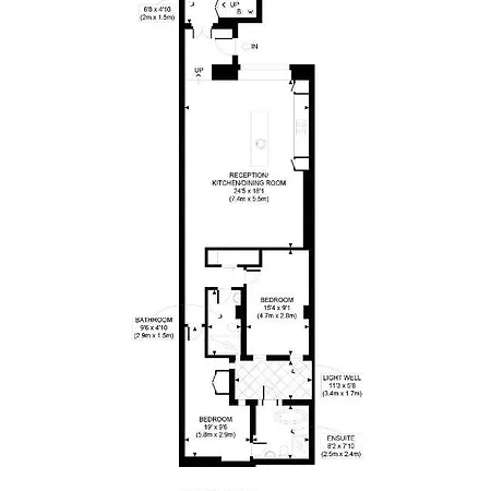 Luxury 2 Bed/bath Next To Hyde Park London