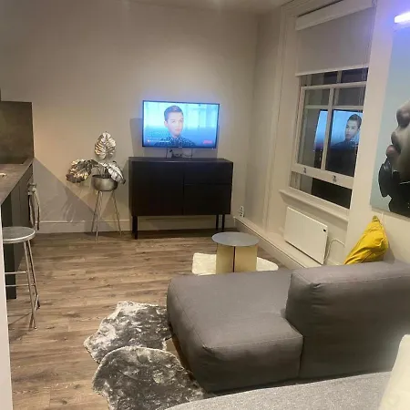Apartment New Luxury Cyberpunk 1bed Studio Serviced Notting Hill Free Wifi & Netflix Location Perfect For Solo & Coupled Guests *