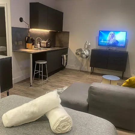 New Luxury Cyberpunk 1bed Studio Serviced Notting Hill Free Wifi & Netflix Location Perfect For Solo & Coupled Guests * London
