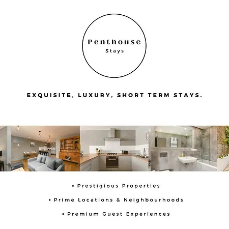 Apartment Penthousestays Nr Notting Hill - Luxury 2 Bedroom King Bed - Near Portobello Road *