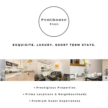 Penthousestays Notting Hill - Spacious 3 Bedroom King Bed - Near Portobello Road & Kensington High Street *
