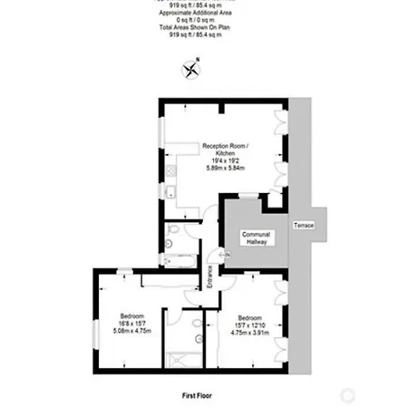 Apartment Designer 2 Bedroom Pimlico *