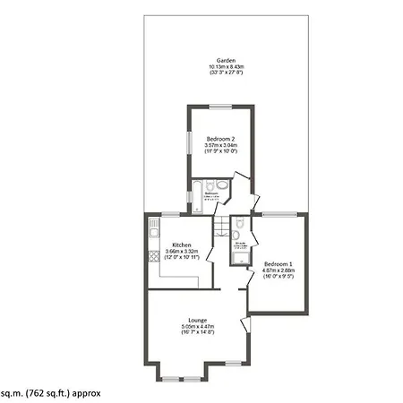 Lägenhet Luxury 5 Star - Parking, Garden, Nr Greater Metro Stations *