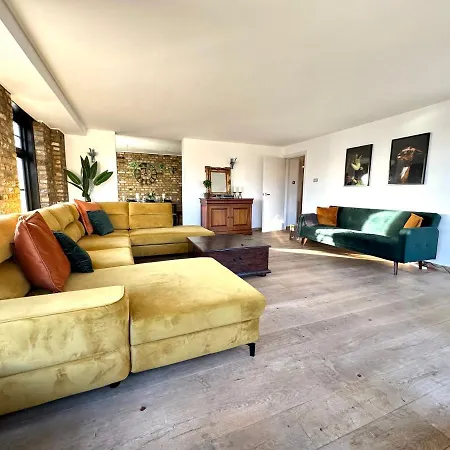 Deluxe Penthouse Riverside View 2 Bedroom Flat With Lift - Old Industrial Factory Warehouse Londres