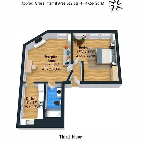 Apartment Sunny Corner In Center Of London