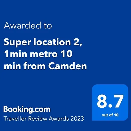 Apartment Super Location 2, 1min Metro 10 Min From Camden *
