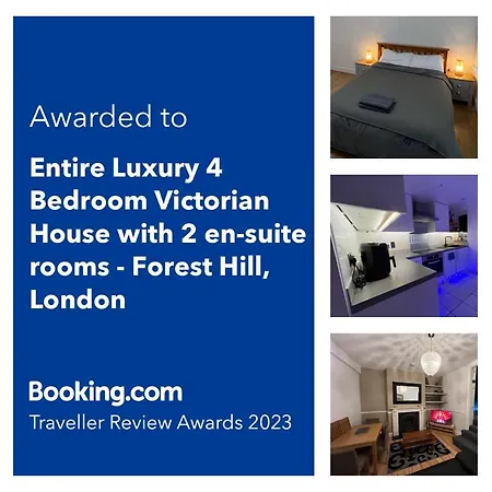Entire Luxury 4 Bedroom Victorian House With 2 En-suite - Forest Hill, Apartamento