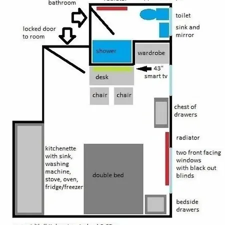 Studio Flat In Camberwell Appartement Londen