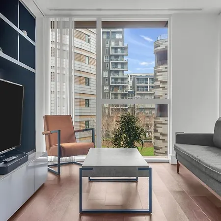 Modern 01 & 02 Bed In Canary Wharf 公寓 伦敦