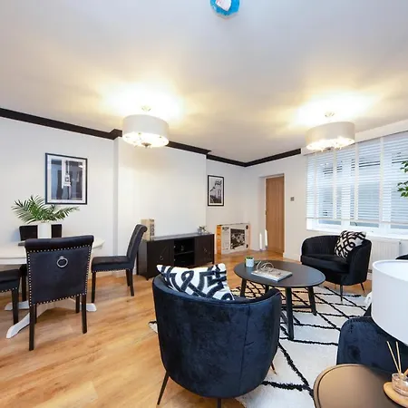 Chic 1 Bed Flat Zone 2 Hampstead Swiss Apartment