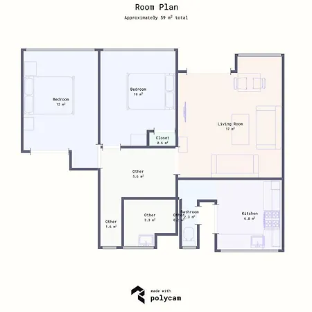 Bright 2 Bedroom In Westminster, Close To Buckingham Palace And River Thames London