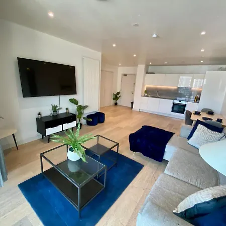 Md : Stunning 2 Bedroom 2 Bath - Royal Docks London