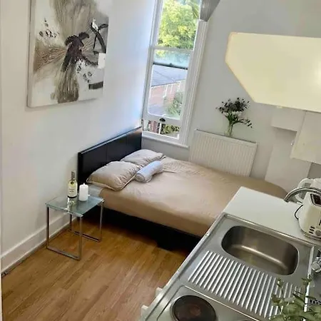 Private Studio Flat Close To Central With Smart Tv And Workspace * London