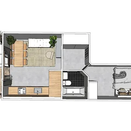 Apartament With A Garden In London, Dalston