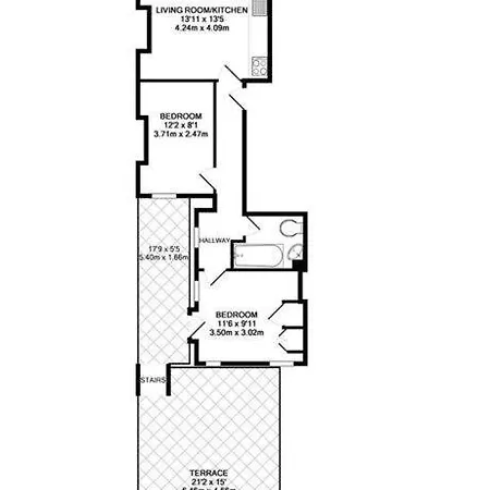 Apartment Luxury 3 Bed - Huge Outdoor Terrace & Amazing Transport Links