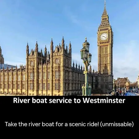 Snuggle Inn: Riverside With Thames Views Apartment