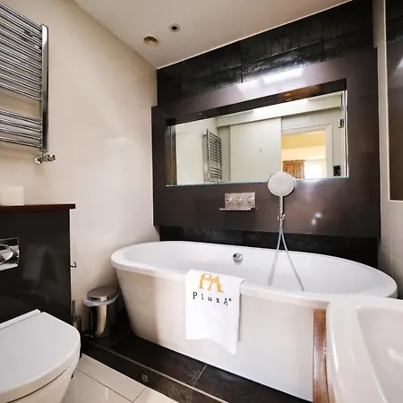 Pluxa Ebony - Fireplace With Workspace & Unlimited Wi-fi Apartment *