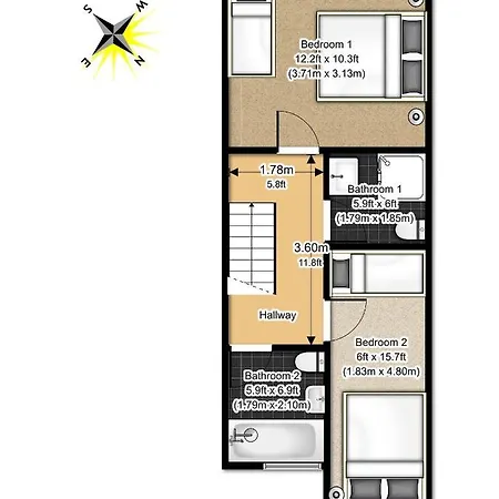 Second Nest Hampton Street Apartment London
