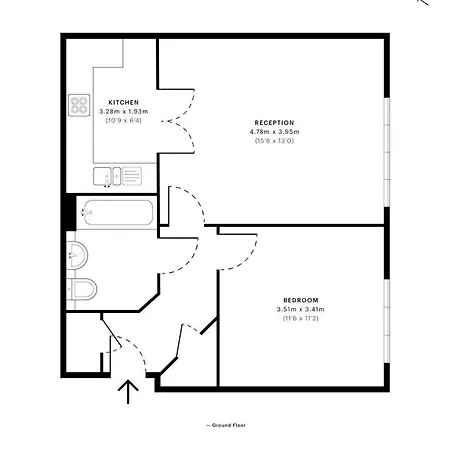 Lovely 1 Bed Apartment, 15mins From Central London