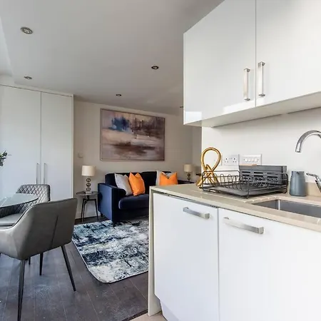 Apartment Elevated Elegance: 1br 1ba Flat In Wellmeadow Rd