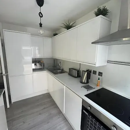 1-bed W/ Electric Fireplace Apartment London