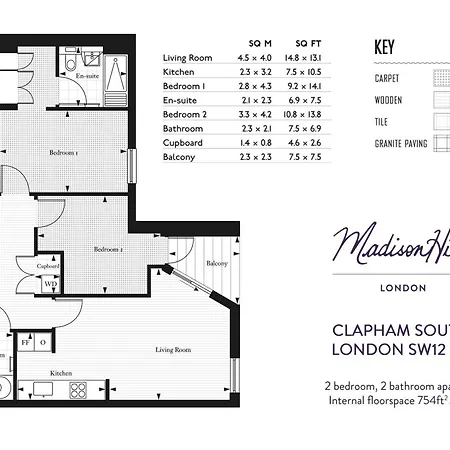 Apartment Clapham South 1