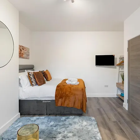 Beautiful-cosy-king Sized Bed Flat 3 Min Walk To Tube Station Appartement *
