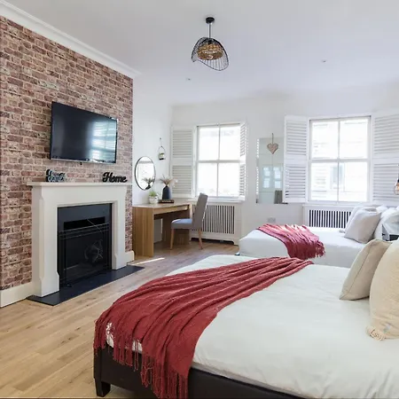 Spacious Quiet 4bedrooms 6beds House With Private Garage 5min Walk To Paddington Station