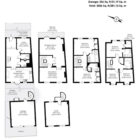 Richmond - 5 Bedroom Townhouse With Parking & Garden London