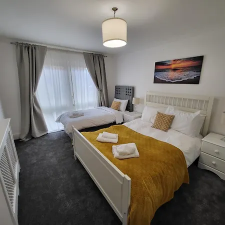 Apartment Stylish Deluxe 2Br Duplex - Free Parking - Near Canary Wharf